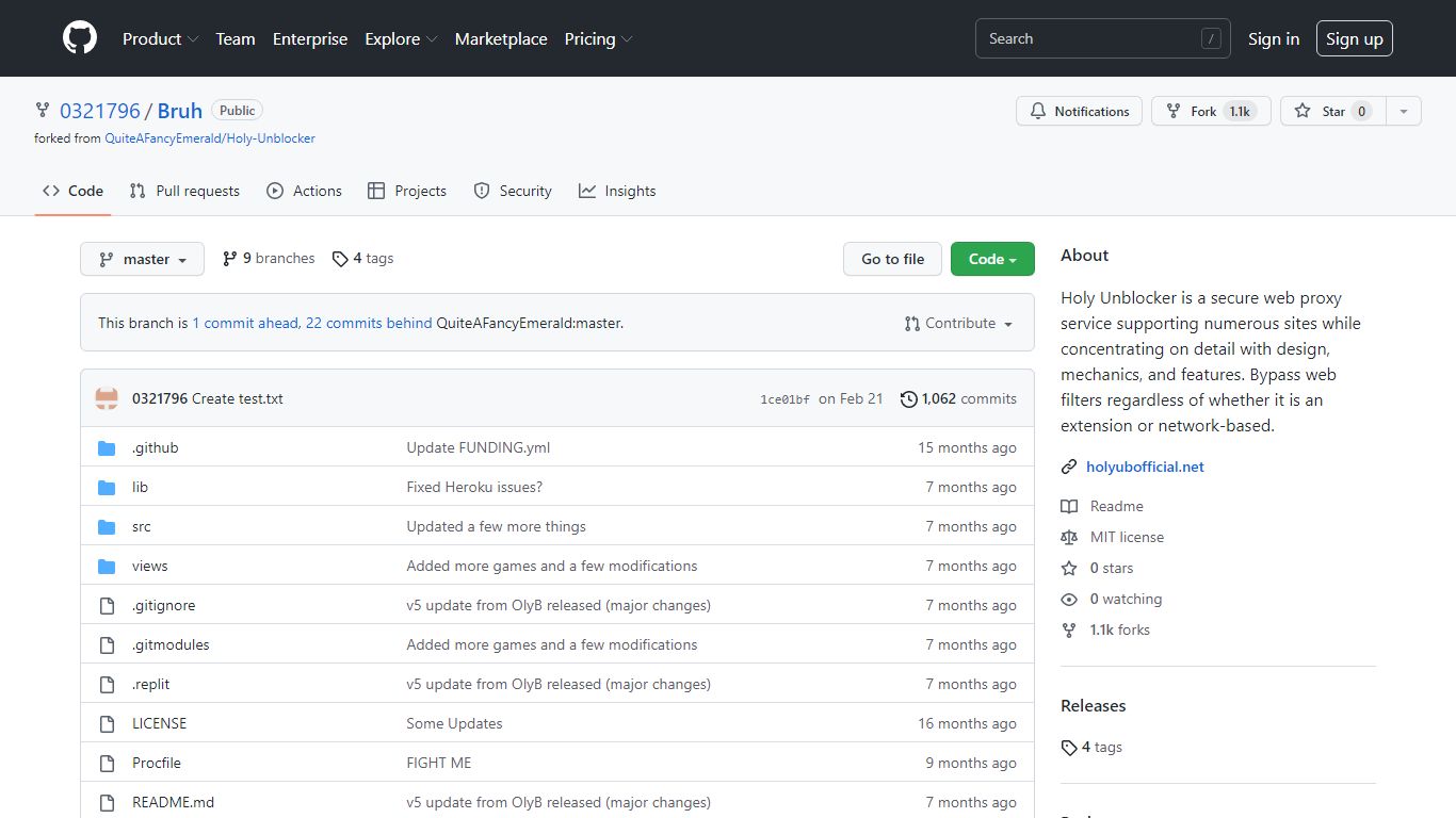 GitHub - 0321796/Bruh: Holy Unblocker is a secure web proxy service ...